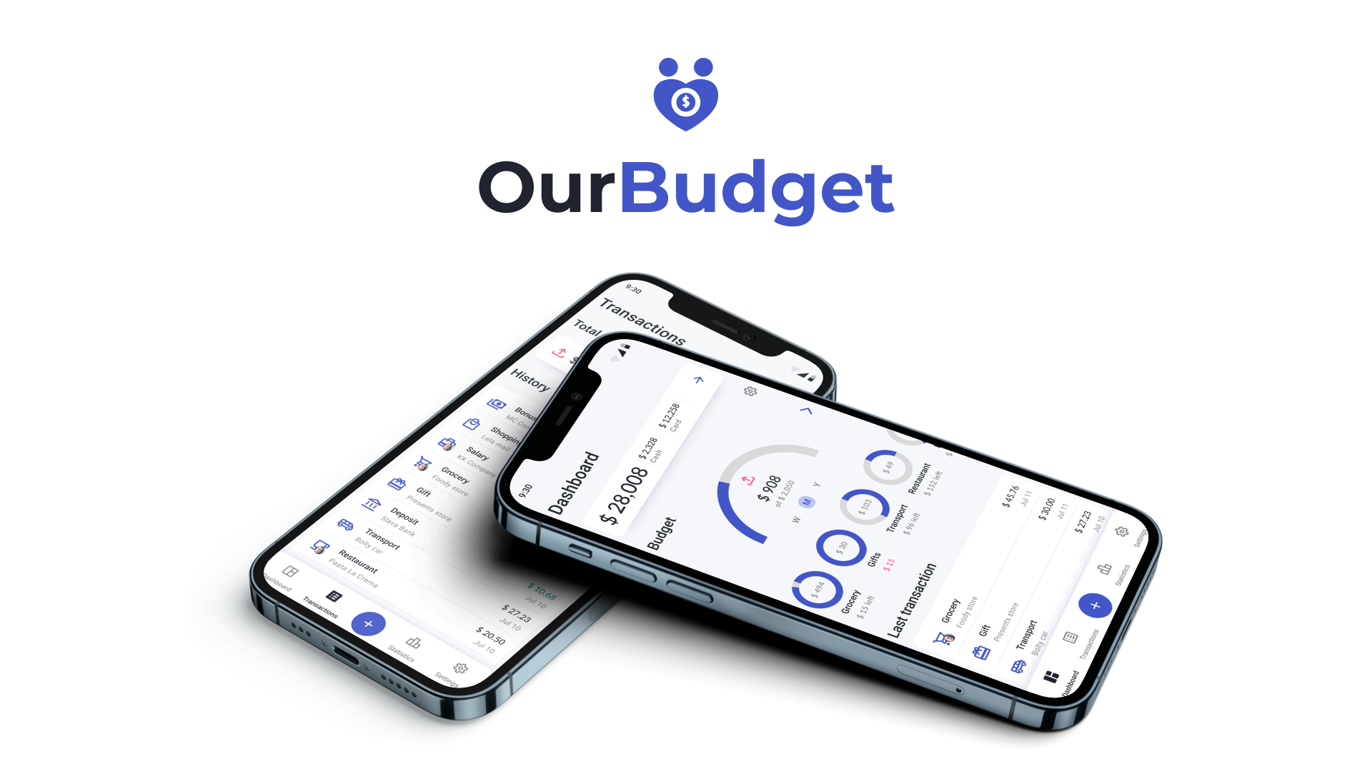 OurBudget-budget app UX/UI concept